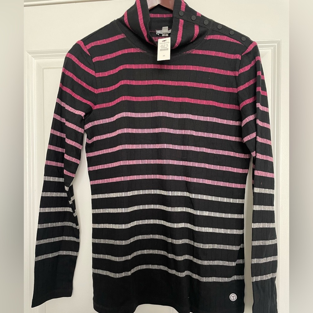 Striped Long Sleeve Talbots Top